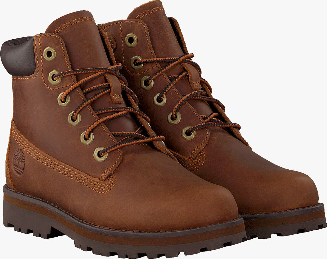TIMBERLAND cognac timberland veterboots courma kid traditional 6in