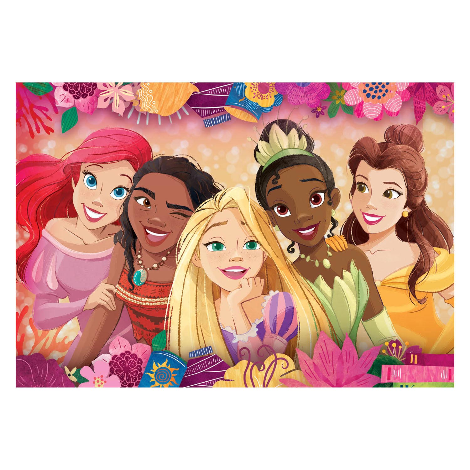 Clementoni Maxi Leguzzel Disney Prinses, 24st.