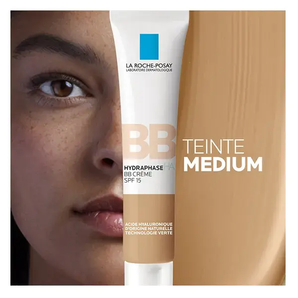 La Roche Posay Hydraphase HA BB Cream FPS 15 Tom Médio 40ml