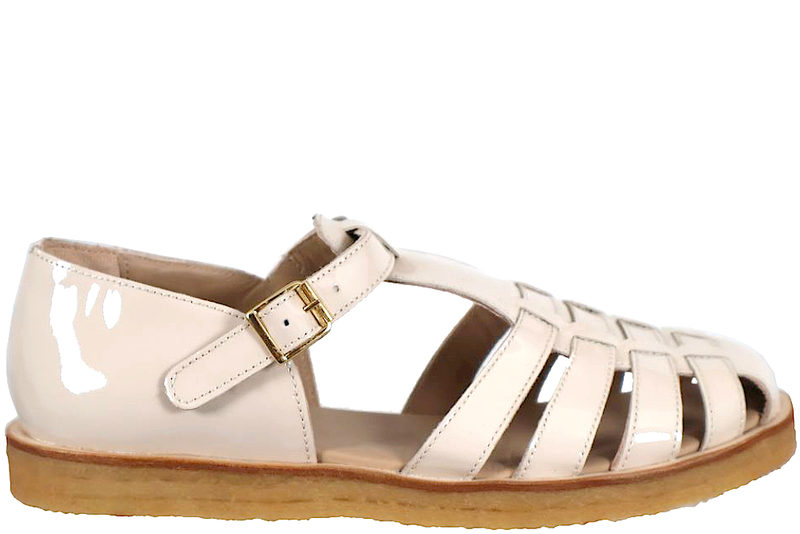 ANGULUS SANDAL I LAK LOOK MED LUKKET SNUDE