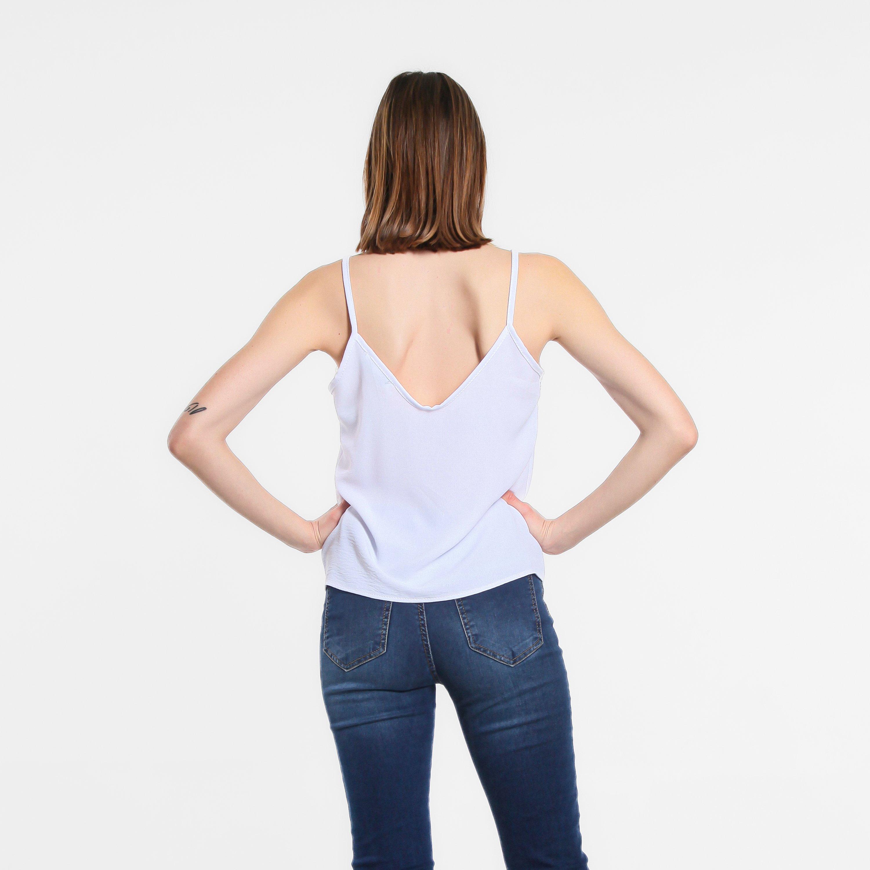 Be You BY Lace Trim Cami Top Womens