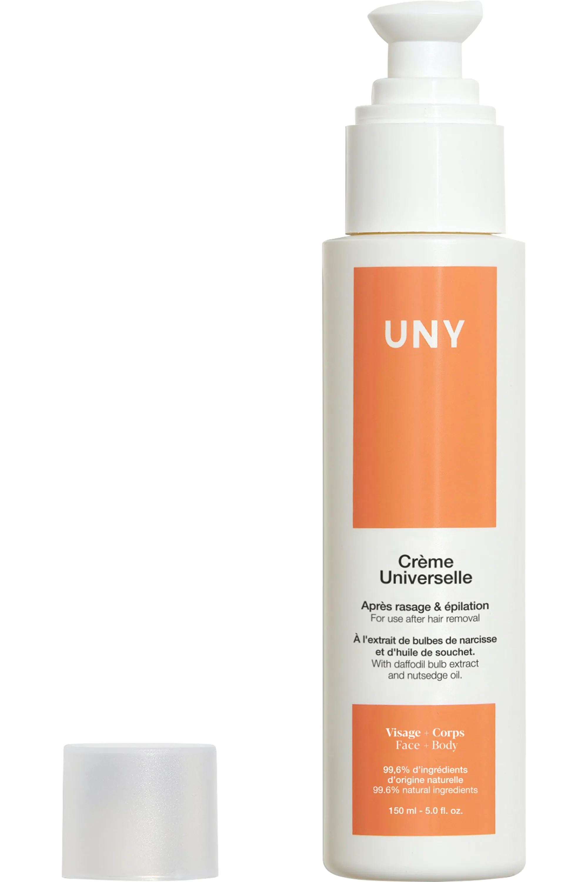 UNY Crème universelle post rasage, épilation et laser-150 ml