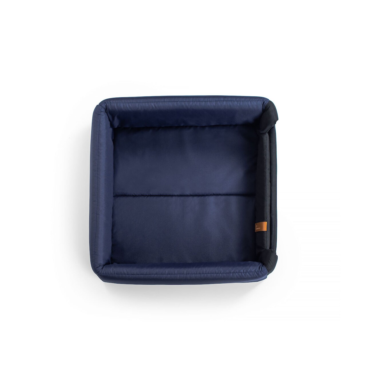 Rexproduct Up and Down quadratischer Eingang 2 in 1 Hundehütte marineblau M
