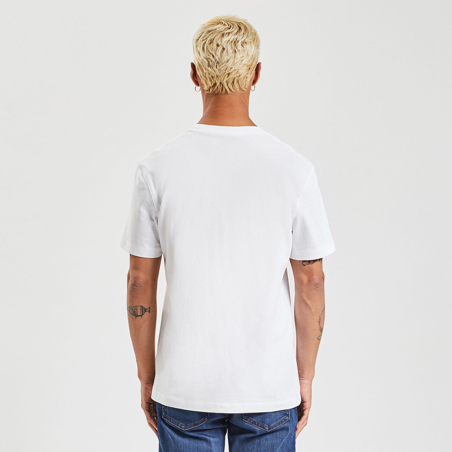 Tee shirt 'le parfait by JULES' coton issu de l'ag Blanc