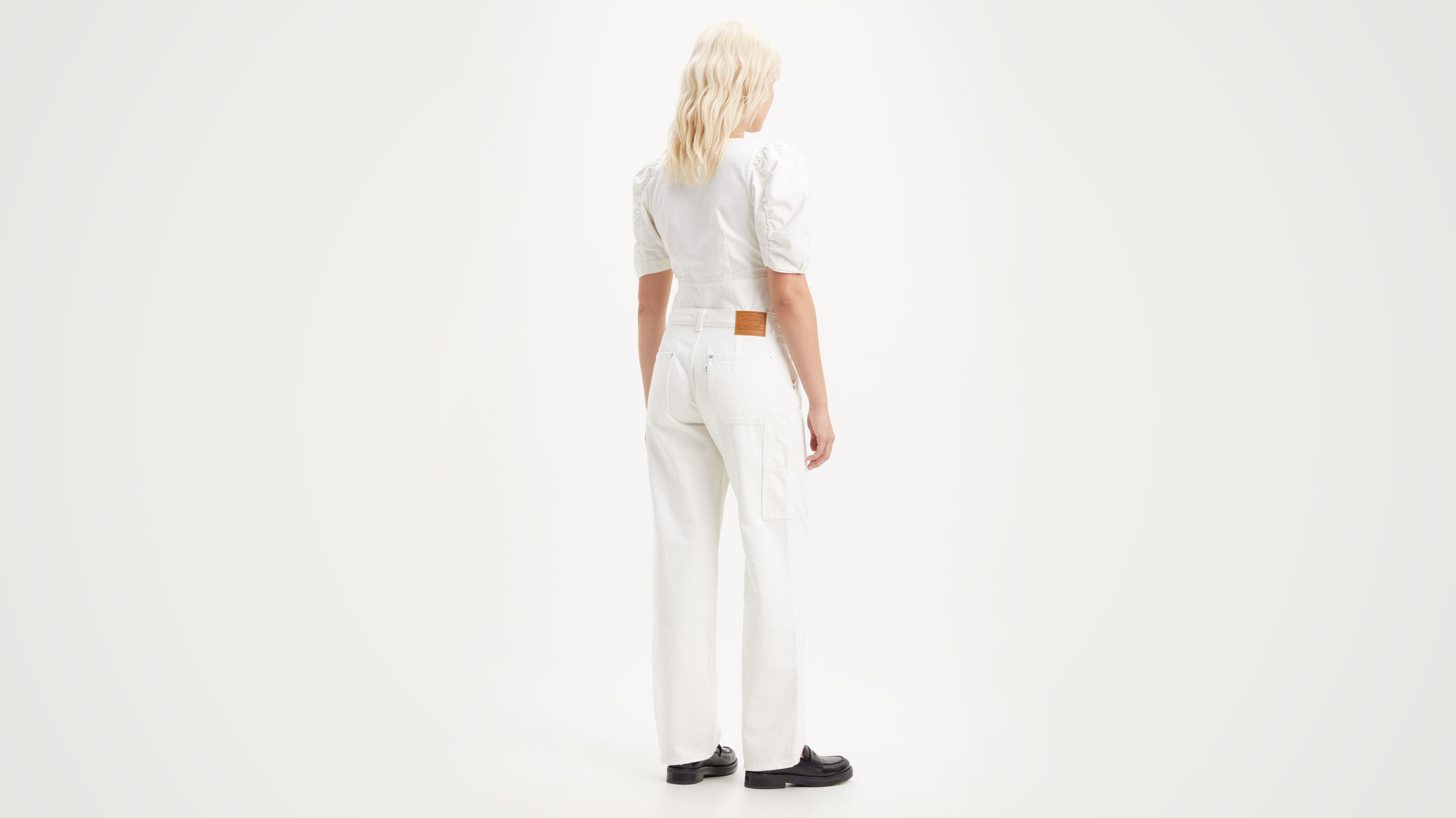 Pantalon Utilitaire Dad - White Rinse - Marron