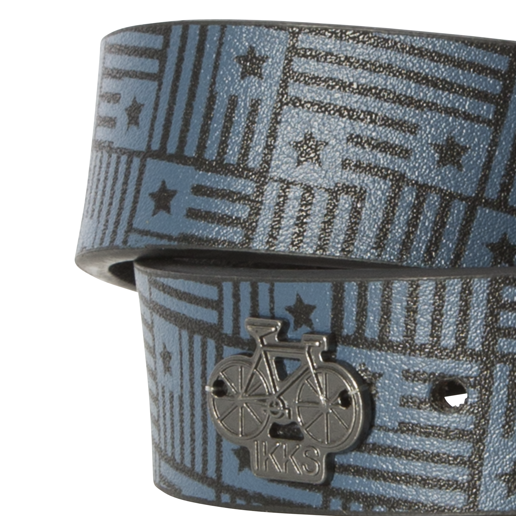 Ceinture réversible à boucle | Noir