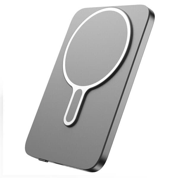 Qualo powerbank 5000 mAh med MagSafe og 20W USB-C-opladning