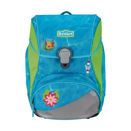 Scout Schulranzen-Set Alpha DIN Water Lily