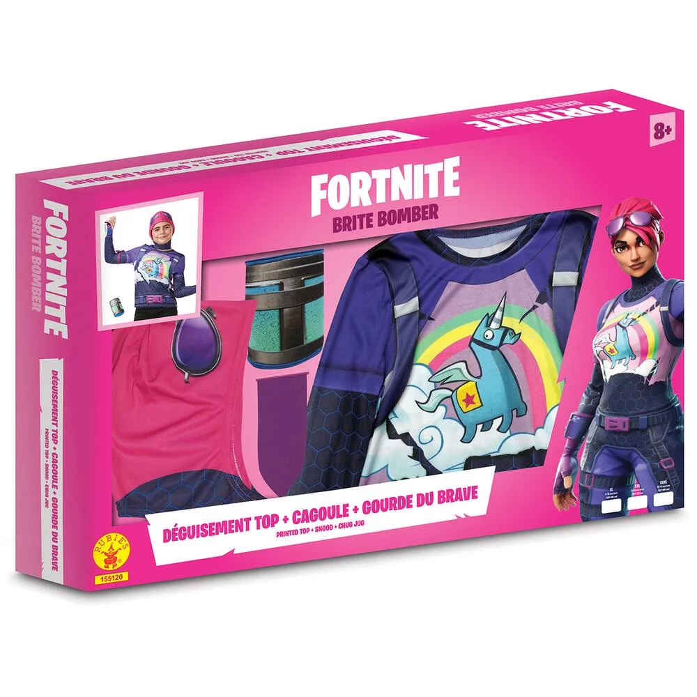 DEGUISEMENT BRITE BOMBER TAILLE XXL 11-12 ANS