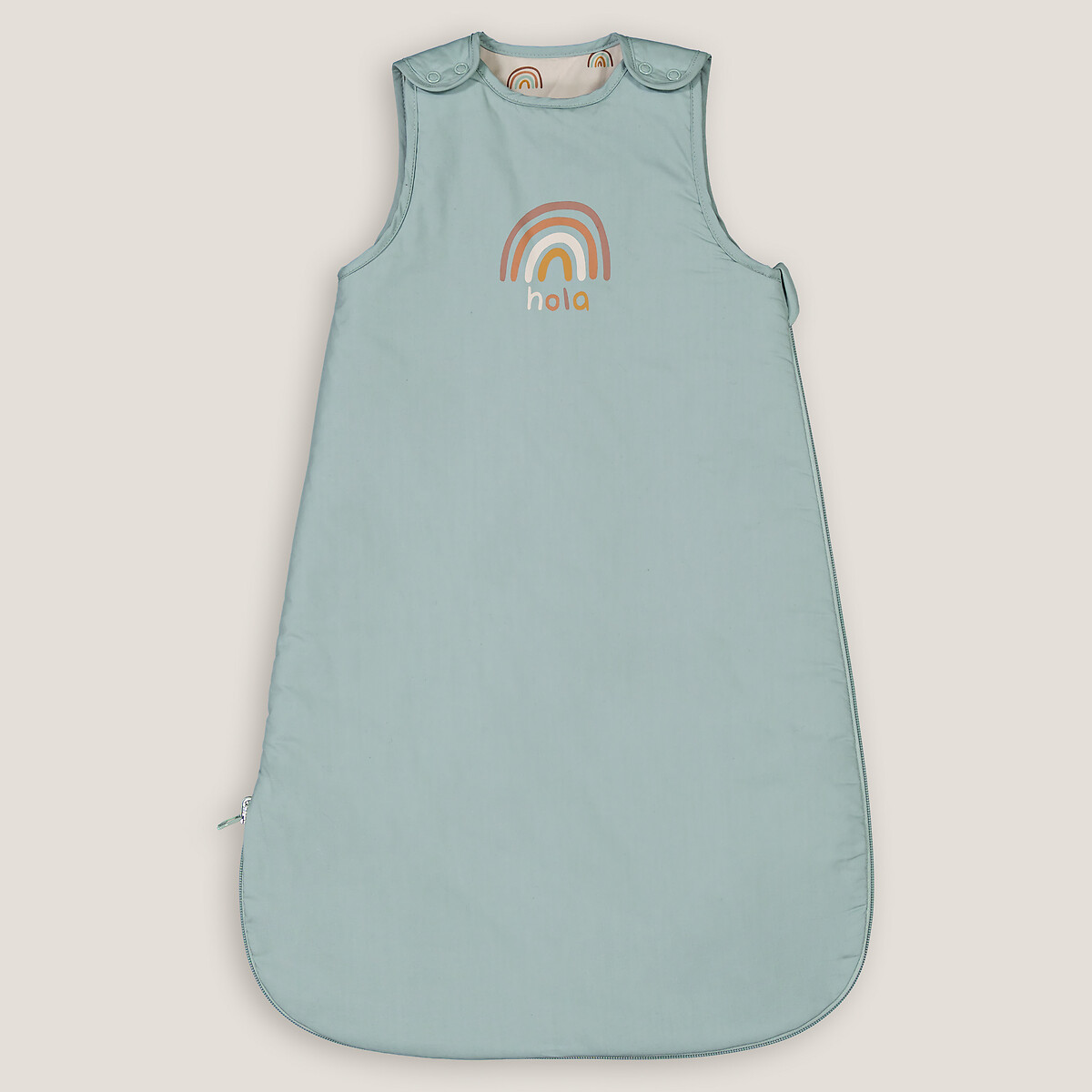 COLEÇÕES LA REDOUTE<br>Saco de dormir reversível em algodão percal