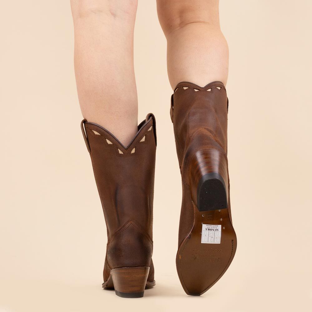 Sendra cowboyboots 18657 Marron