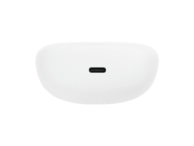 JBL True Wireless In-Ear-Kopfhörer Tune Beam Weiss In-Ear-Kopfhörer mit aktivem Noise-Cancelling mit Smart Ambient