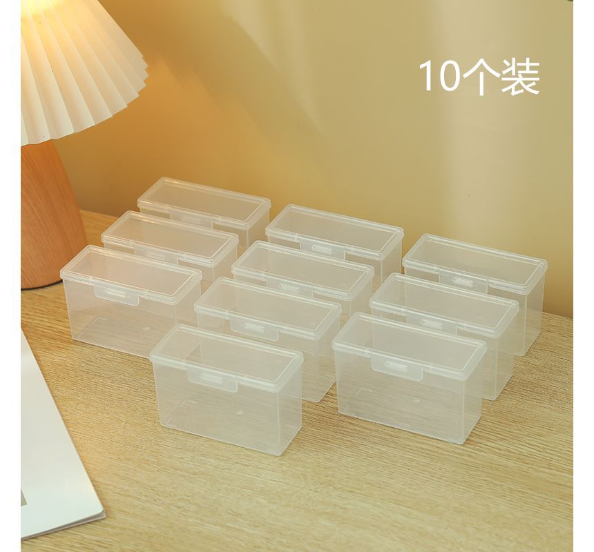 Sabam - Transparante plastic kaartopbergdoos / set