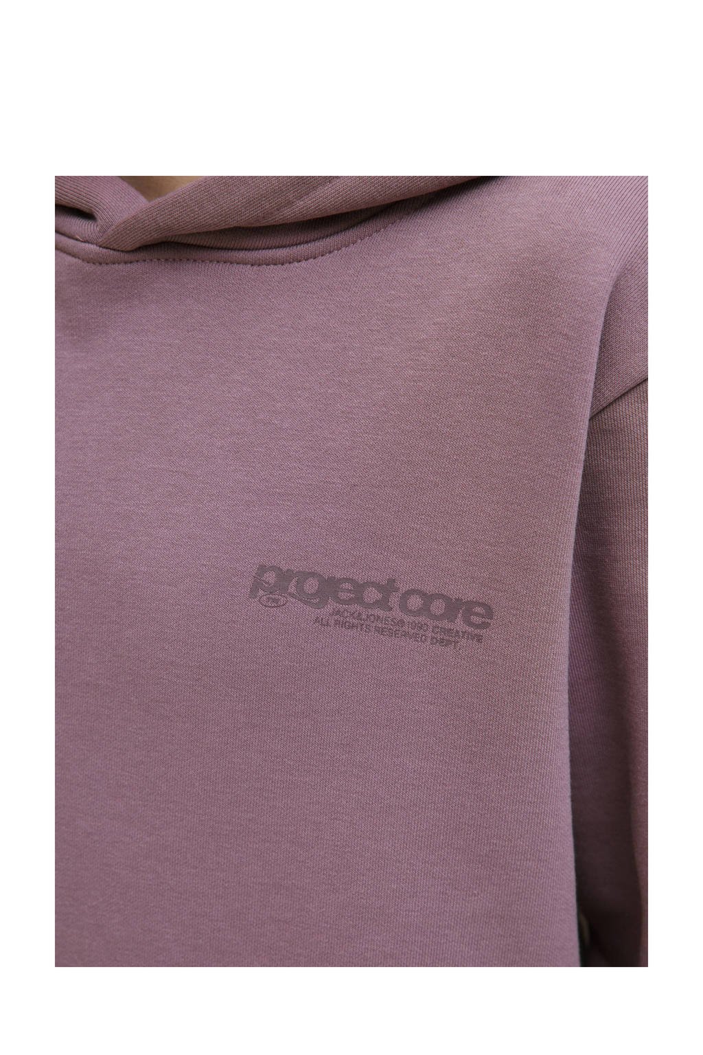 JACK & JONES JUNIOR hoodie paars