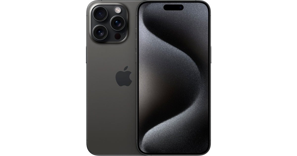 AppleiPhone 15 Pro Max smartphone  (Zwart, 256 GB, iOS)