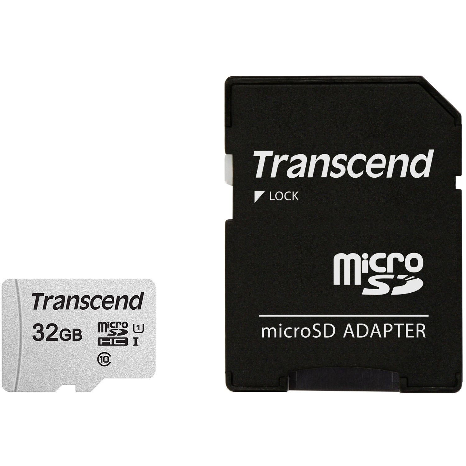 Transcend 300S microSDXC/SDHC 32GB met adapter