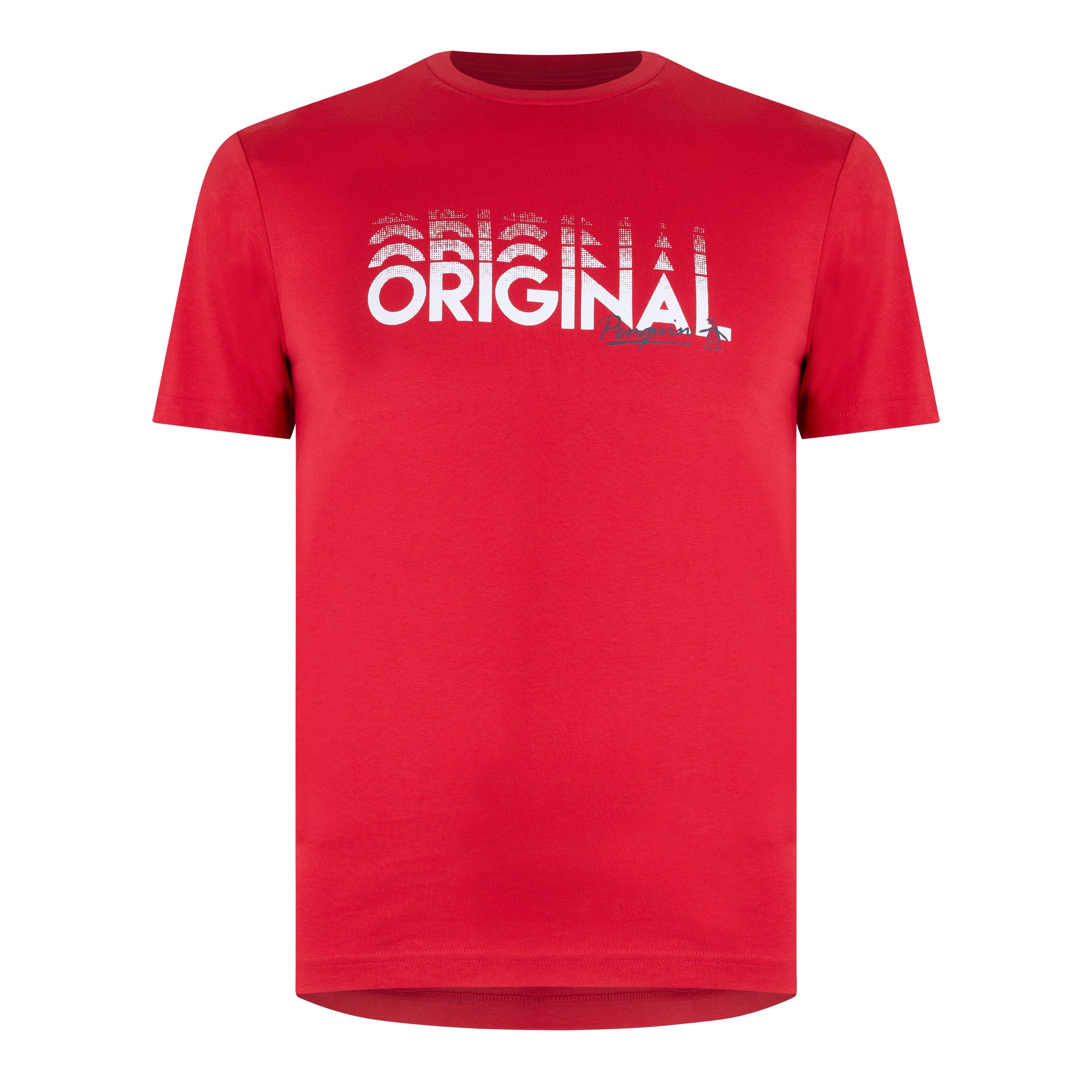Original Penguin OP Logo T Shirt Mens