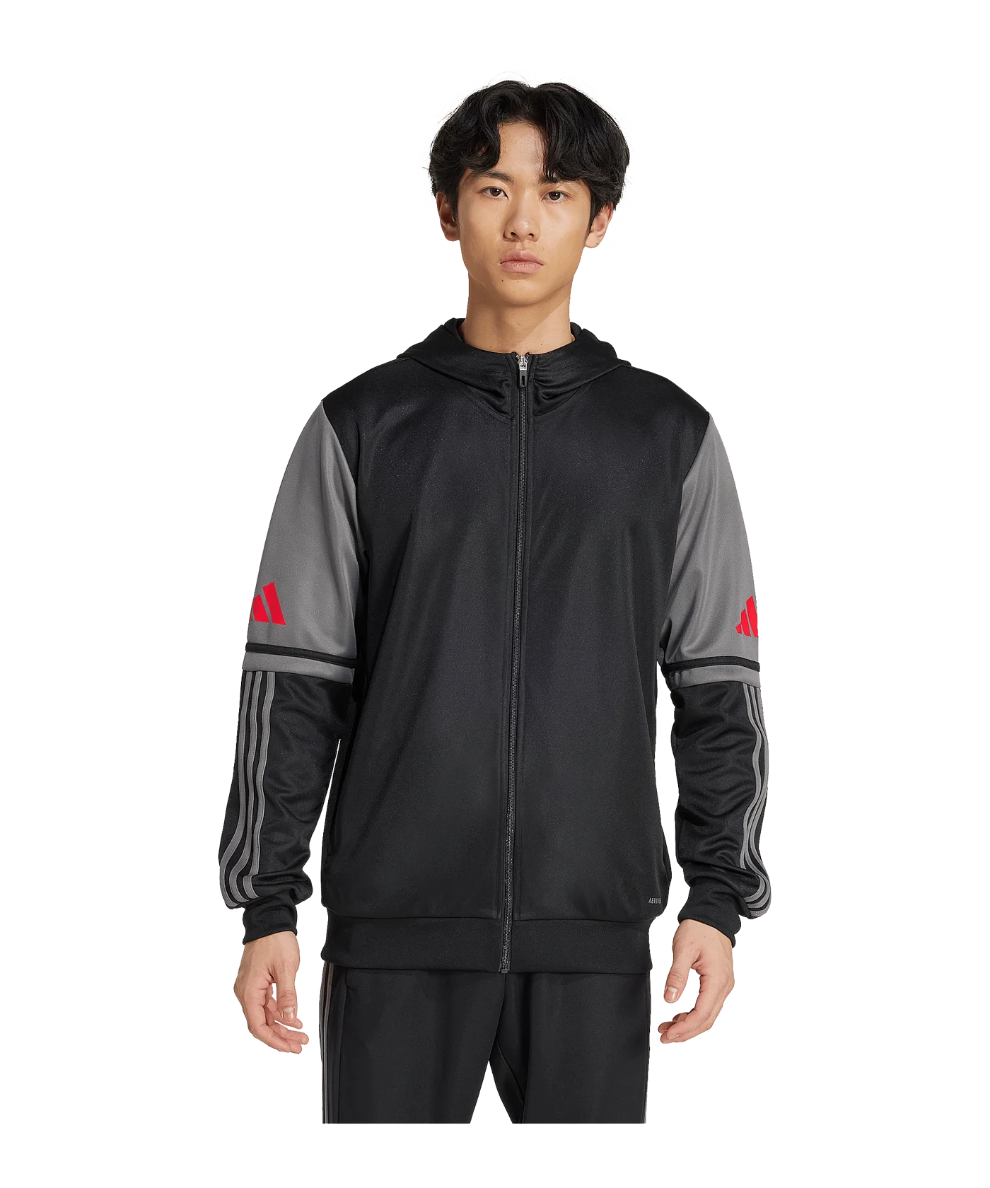 adidas Squadra 25 Kapuzenjacke Schwarz