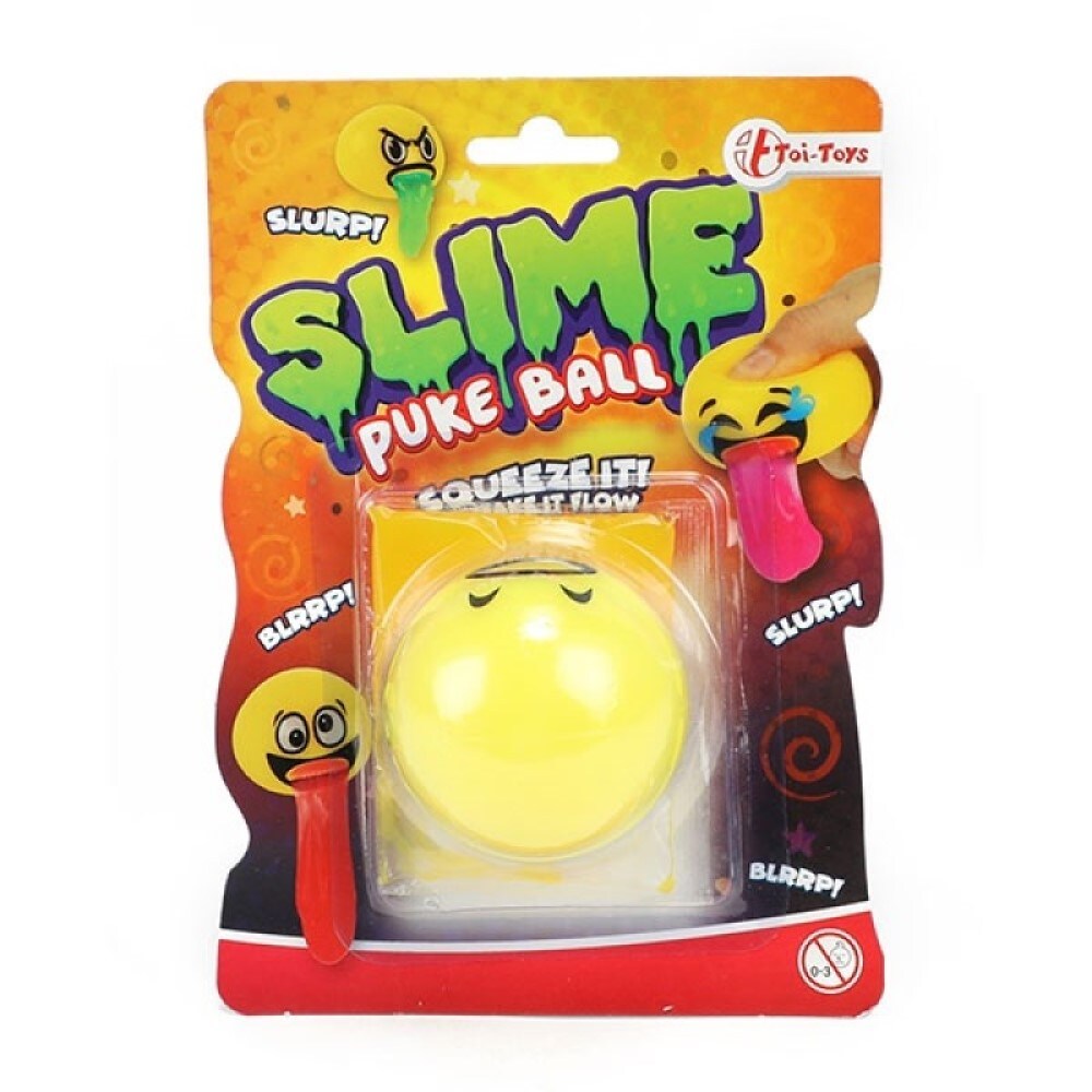 Schleim brechender Emoji - Ball inkl. Schleim lustiger Ball