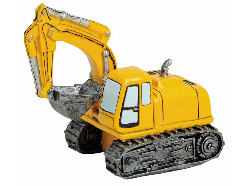 G. Wurm Spardose Bagger 11 x 18 x 16 cm Sparkasse für das aufbewahren von Geld