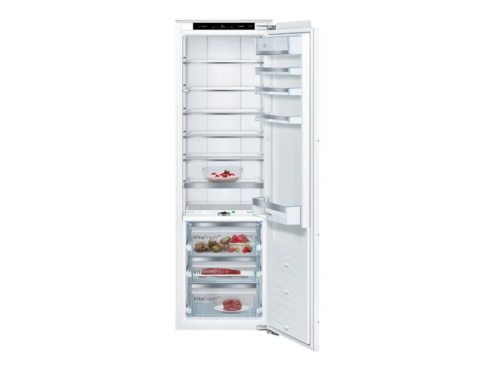 Bosch Serie | 8 KIF81PFE0 - Køleskab - til indbygning - niche - bredde: 56 cm - dybde: 56 cm - højde: 177.2 cm - 289 liter - Klasse E