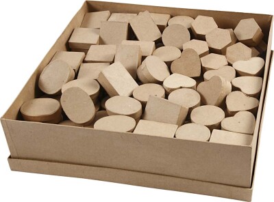 Miniæsker - H 3 CM - Ø 4-6 CM - 144 Stk