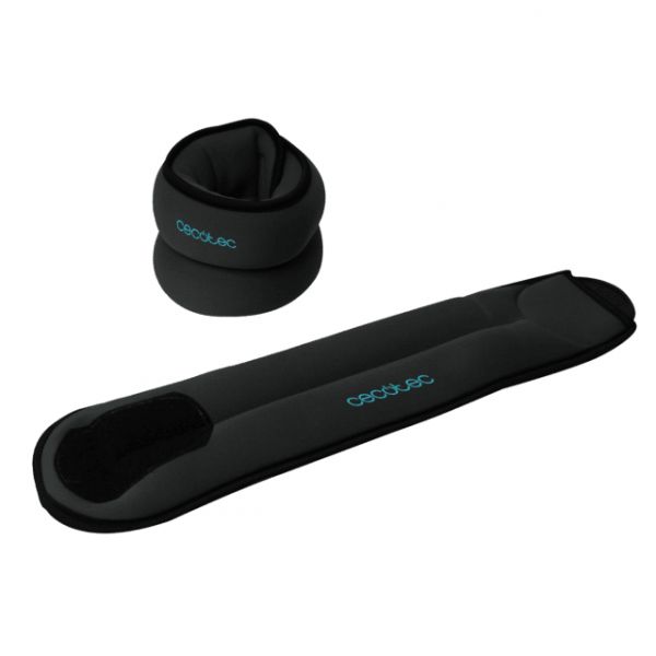 Cecotec Pesos de Tornozelo e Pulso de 1kg Drumfit Ankelbell 1000 Neo