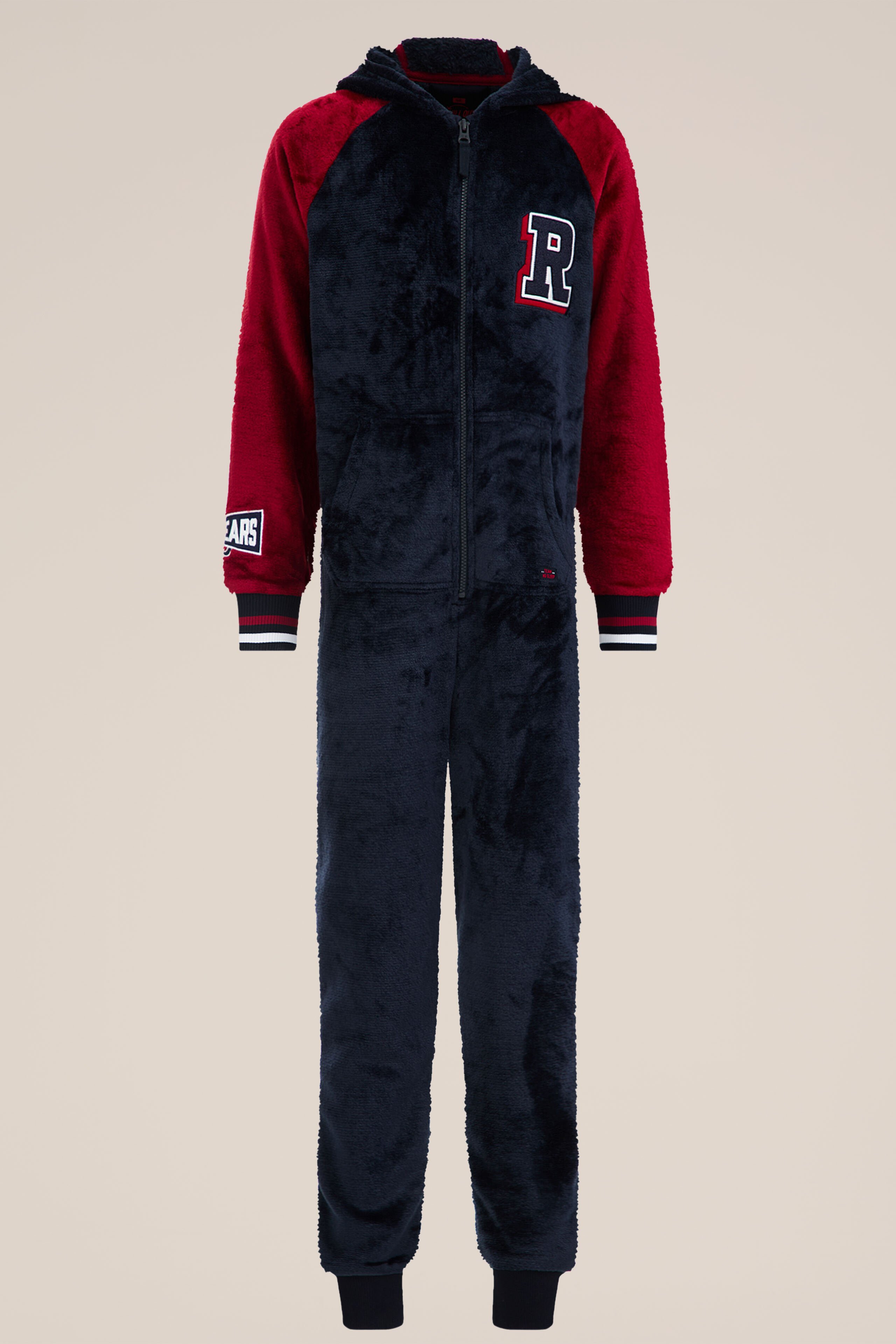 Jongens onesie WE Fashion Donkerblauw