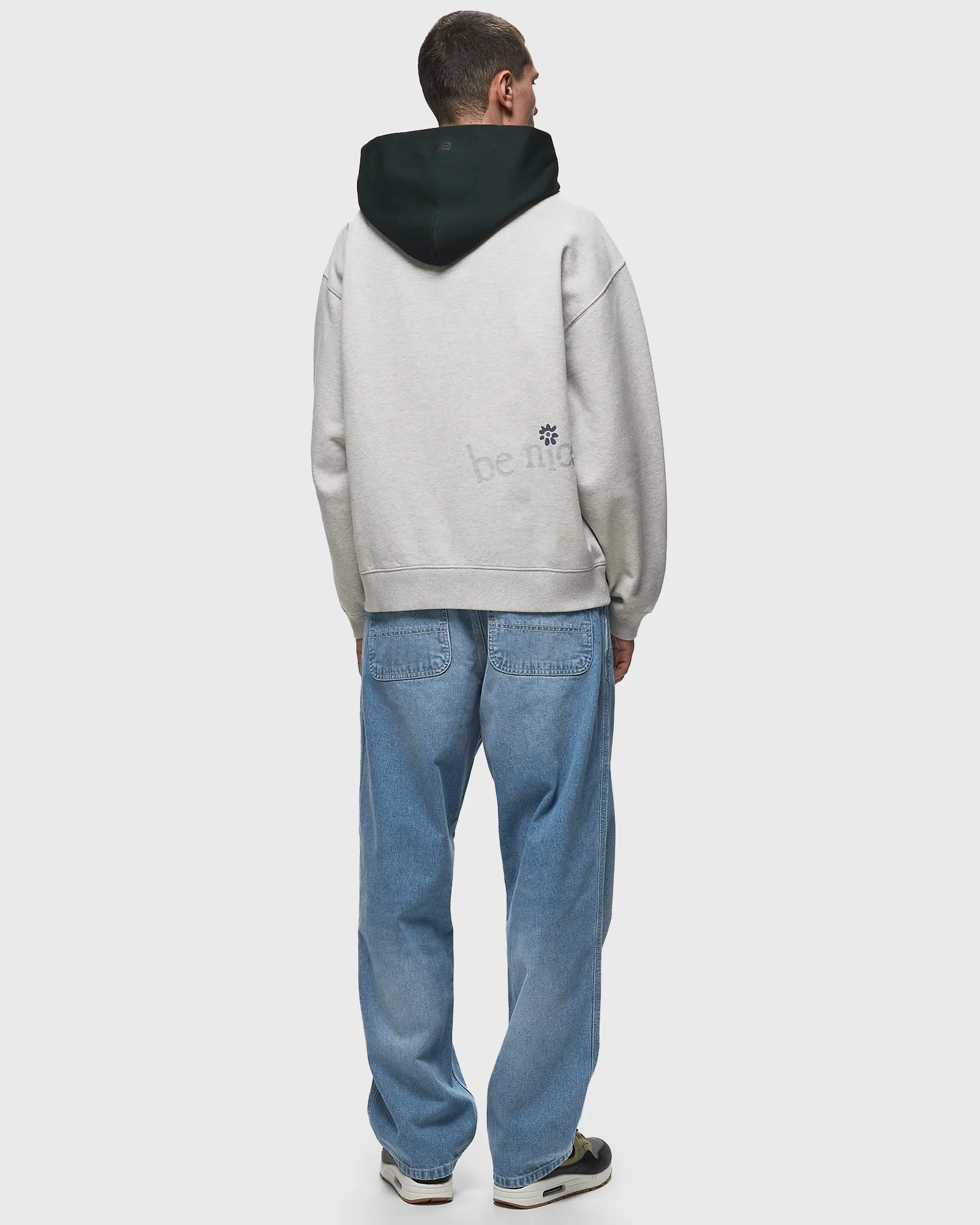 MOLETOM COM CAPUZ ERL VENICE CINZA