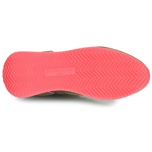 Philippe Model - TROPEZ X LOW WOMAN Kaki / Rosa