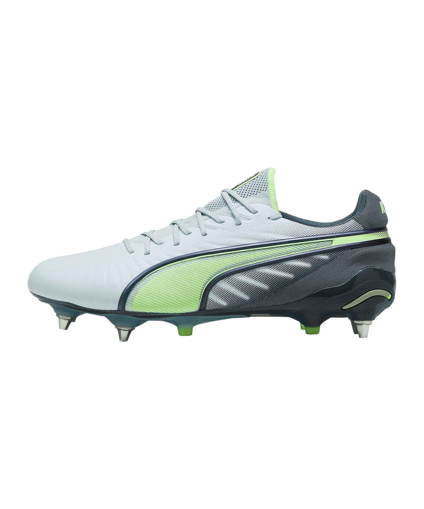 PUMA KING Ultimate MxSG Lights Out Blau Grün F03