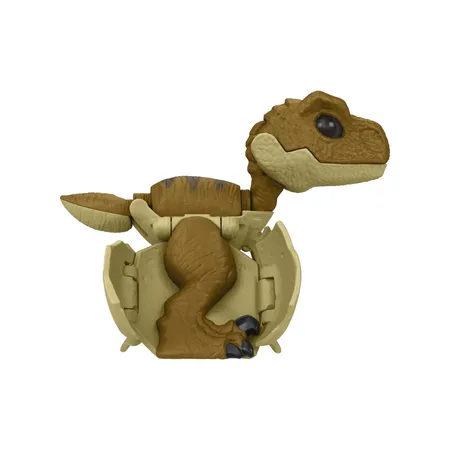 Mattel Jurassic World Fierce Changers Hidden Hatchers, 1 Stück, 4-fach sortiert