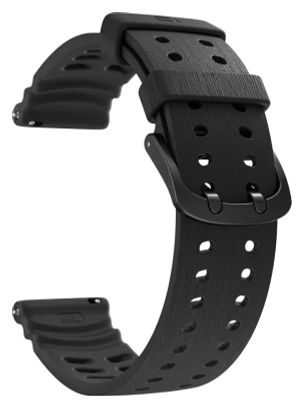 Bracelet de Montre Polar Sport 22 mm Silicone Night Black