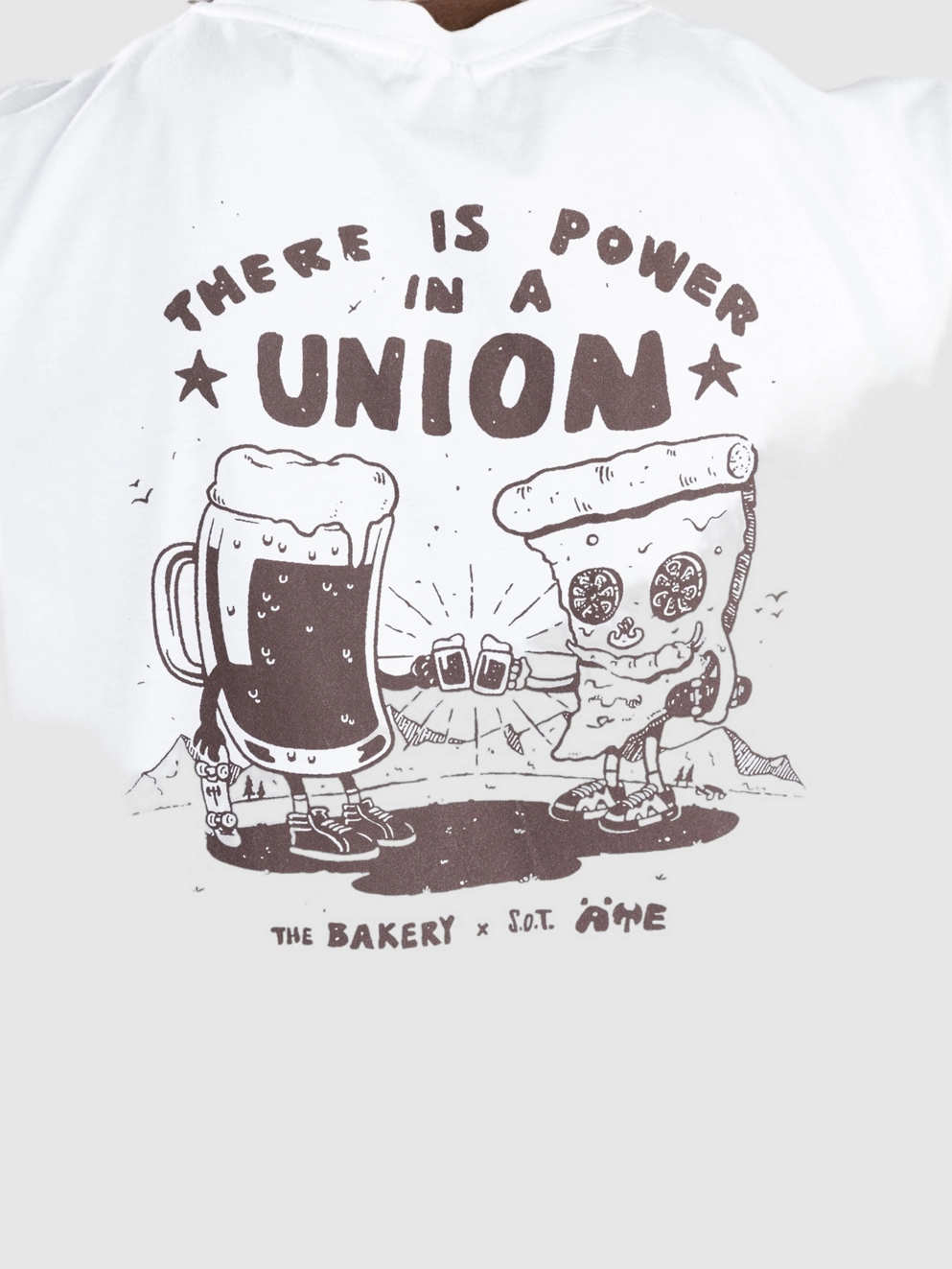 The Bakery Swing Of The Äxe Union T-Shirt white