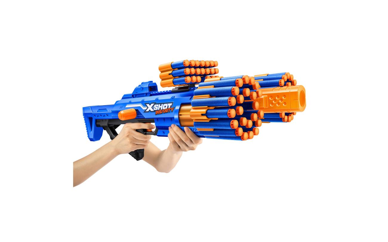 X-shot Insanity Berzerko met 48 darts
