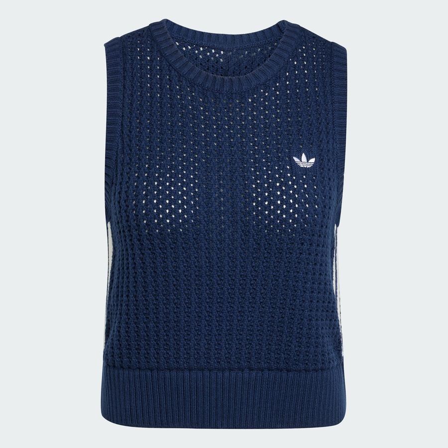 Adidas Original Veste sans manches maille Adicolor