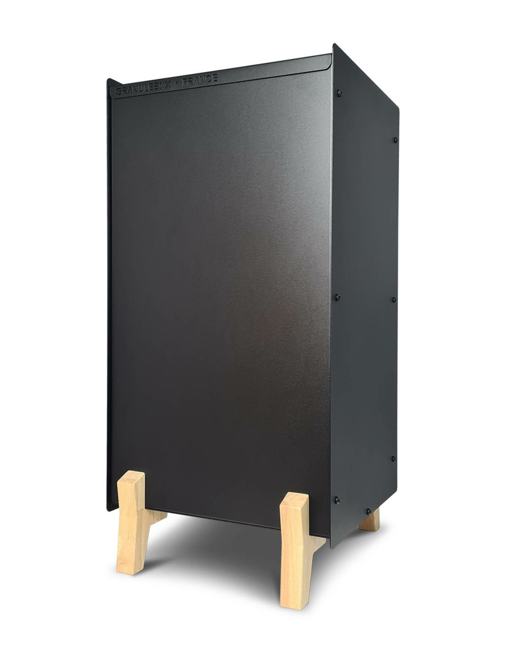 Piétement pour rangement à granulés de bois modèle 