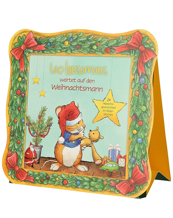 Adventskalender / Leo Lausemaus wartet auf den Weihnachtsmann