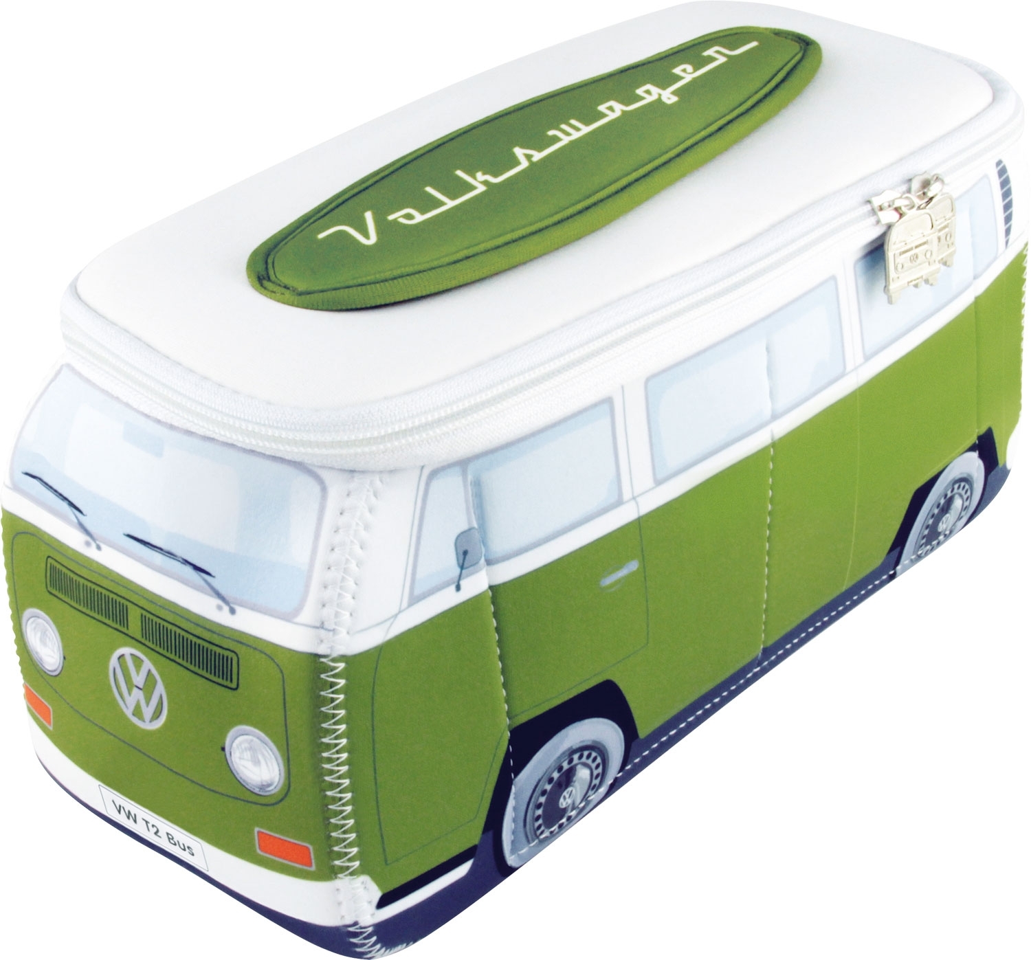VW Collection T2 Bulli Neopren Universaltasche 4,5 Liter Grün