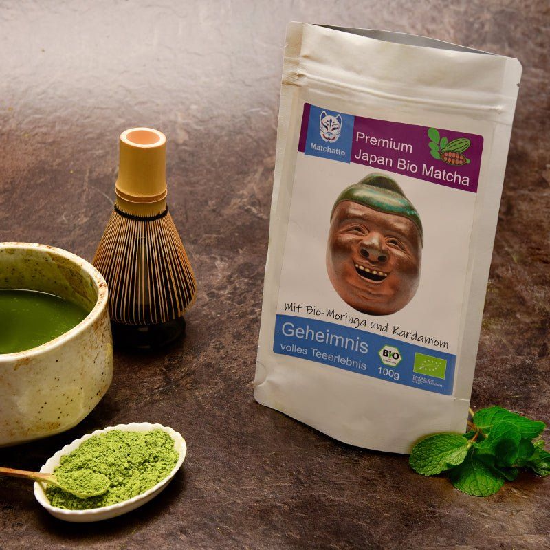Matchatto Matcha Tee Moringa & Kardamom Bio