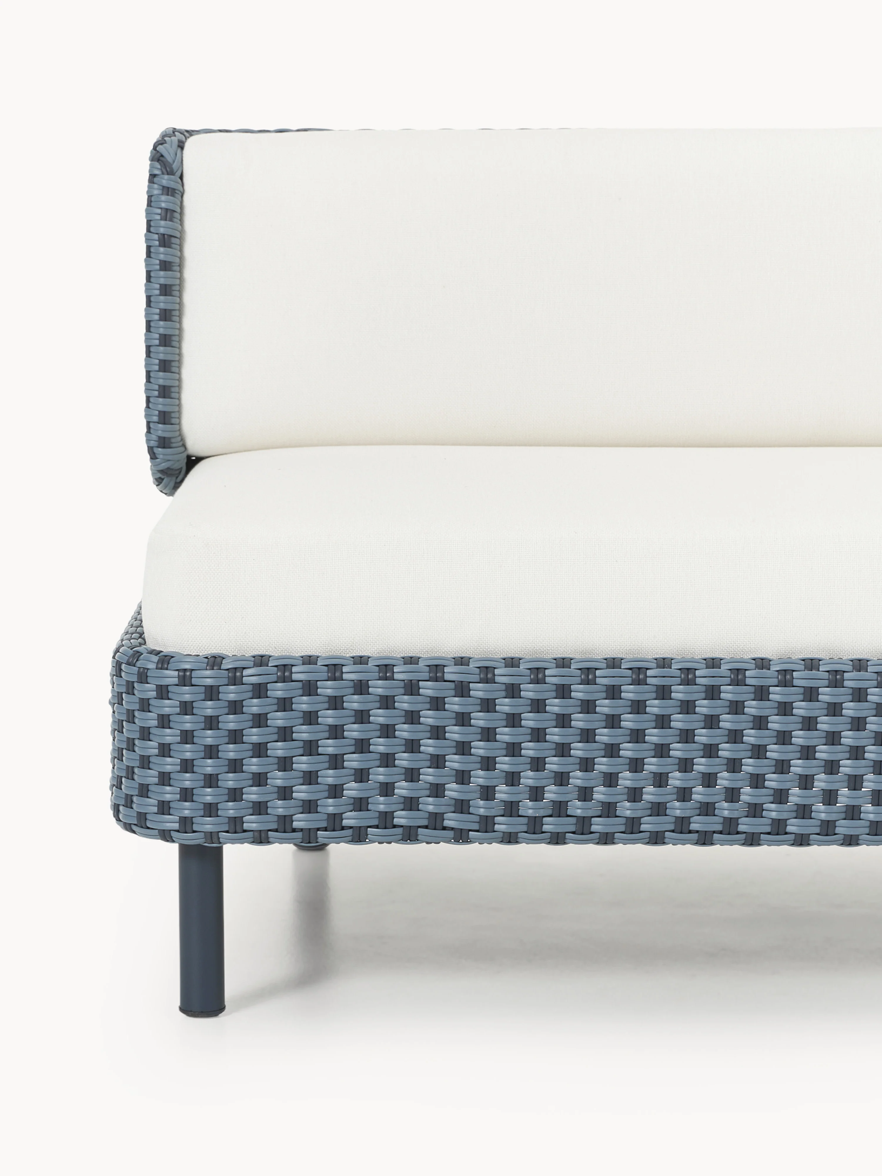 Modulaire tuinbank Hani (3-zits) met beschermhoes