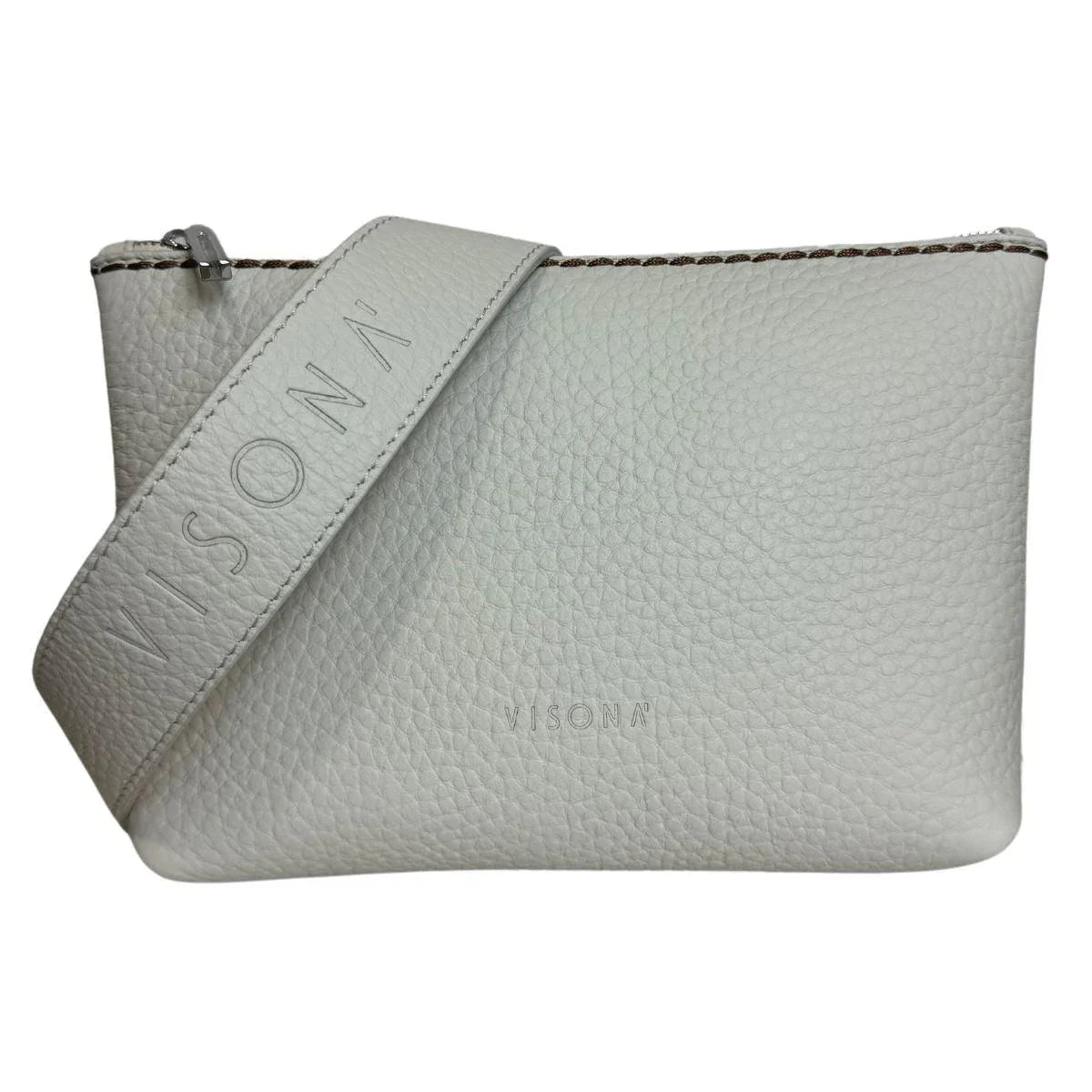 Plinio Visona | 24303 | Leren schoudertas