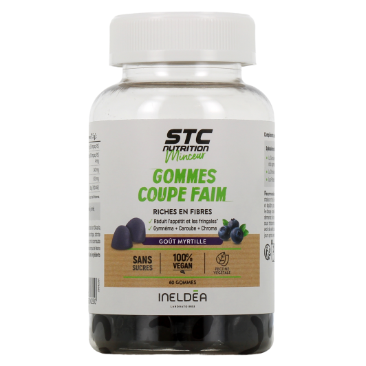 STC Nutrition gommes coupe faim - Complément alimentaire minceur