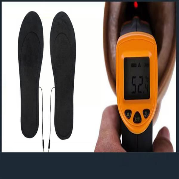 INF Oppvarmede innleggssåler med oppladbare batterier (4 timers batterilevetid)