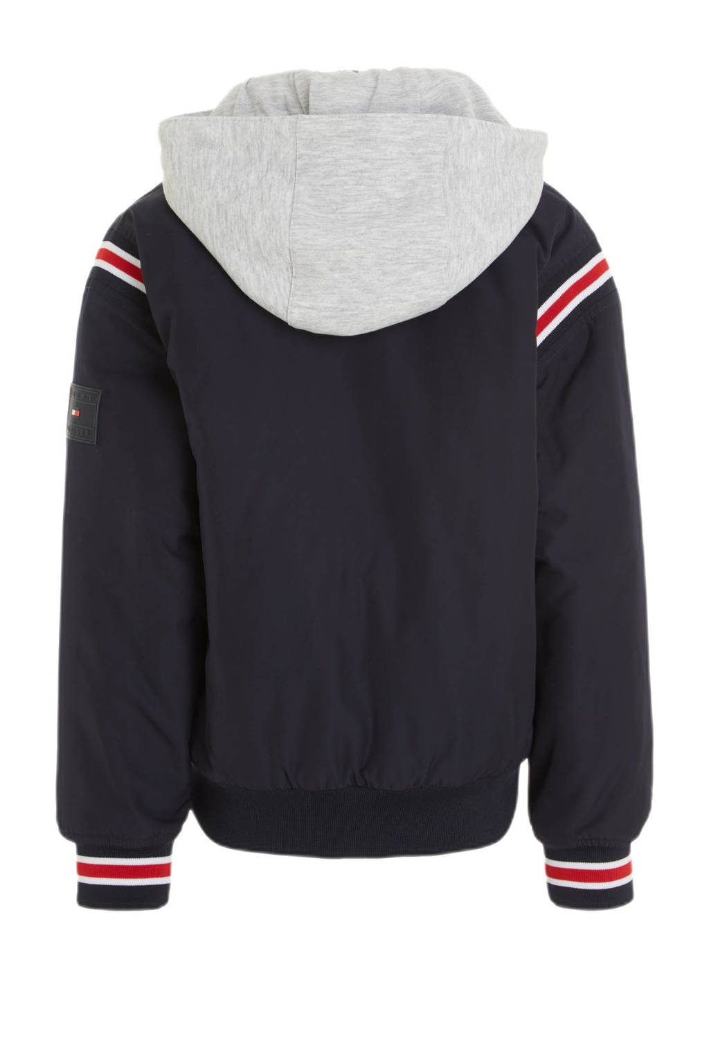 Tommy Hilfiger baseball jacket met logo zwart