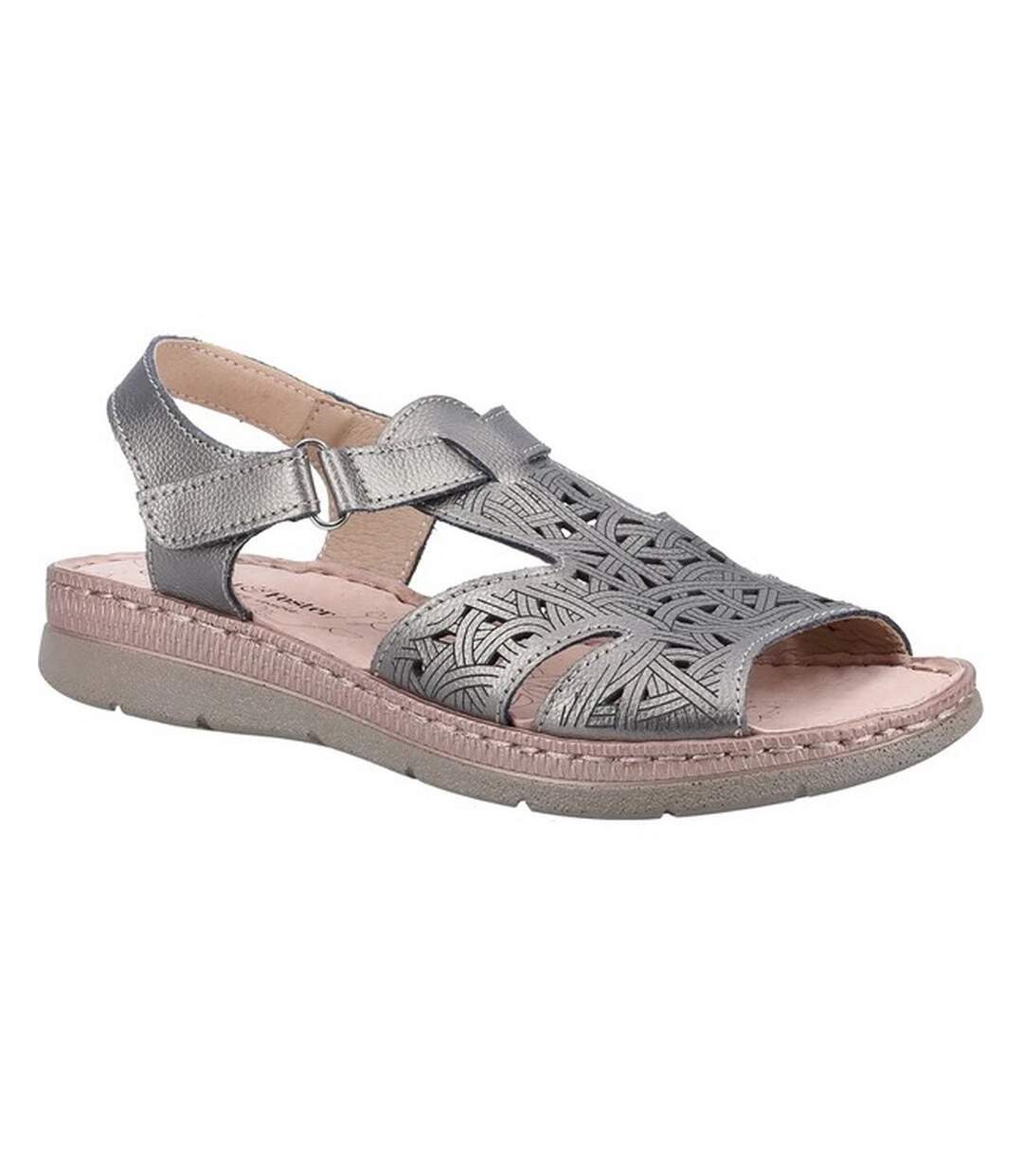 Fleet & Foster - Sandales RUTH - Femme (Gris métal) - UTFS9824