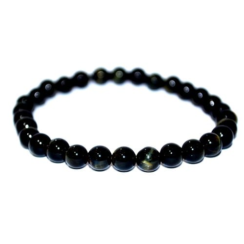 Bracelet 4 mm en oeil de faucon