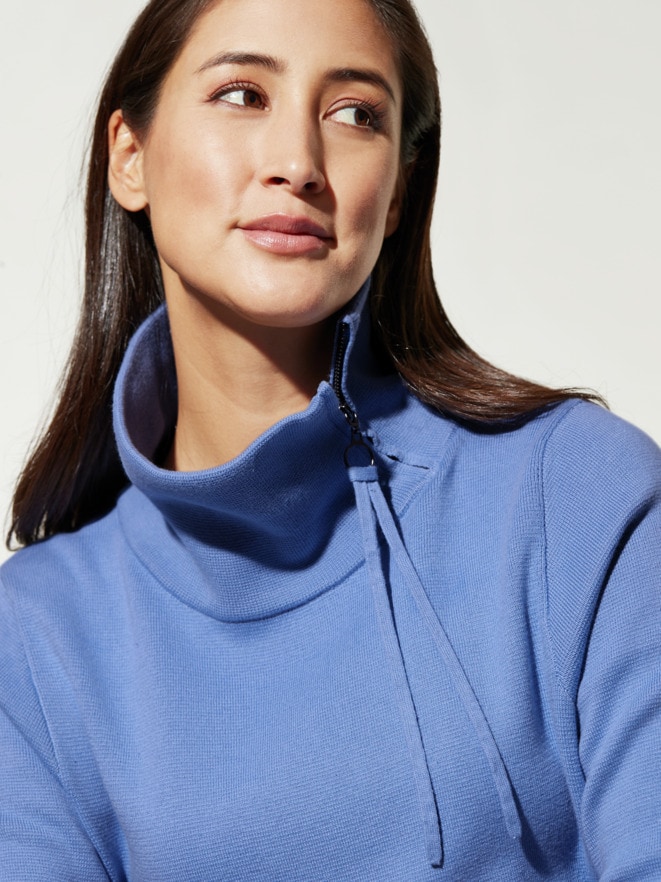 Zipper-Pullover Milano