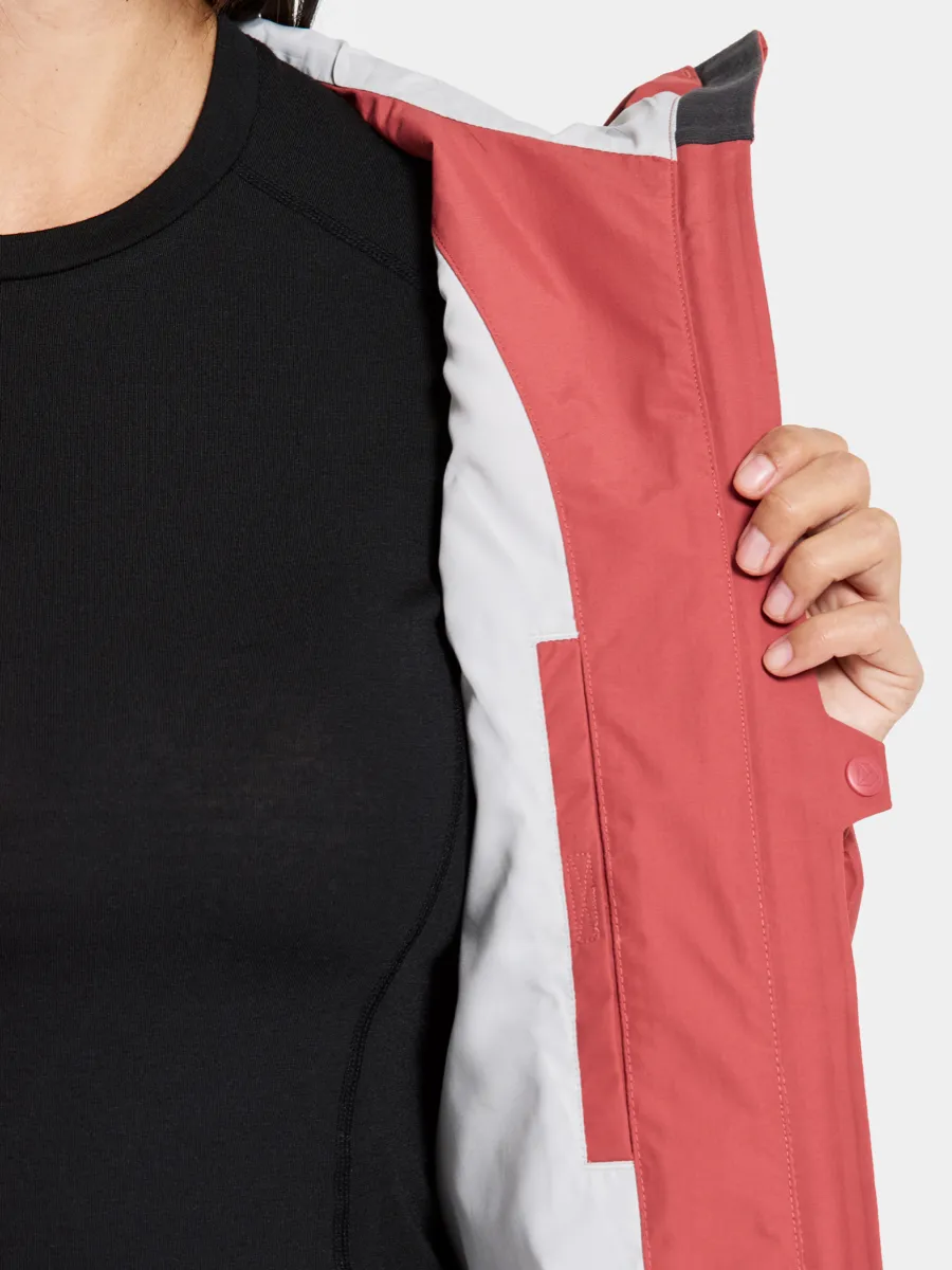 Didriksons Varja Wns Jkt Pink Blush