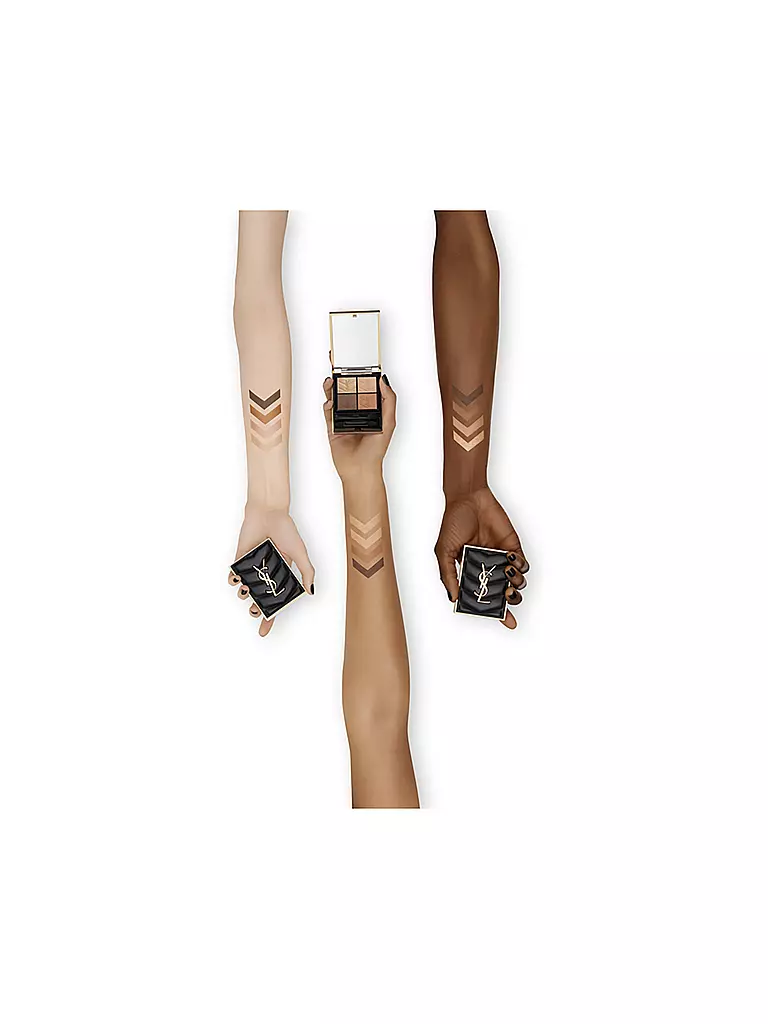 YVES SAINT LAURENT Lidschatten - COUTURE MINI CLUTCH Lidschattenpalette (N°3) hellbraun
